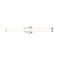 Z-Lite Cooper Vanity, 1-Light, 32 In.W x 4 In.L x 4.75 In.H, Chrome /Frosted 1010-32W-CH-LED - alternate 1